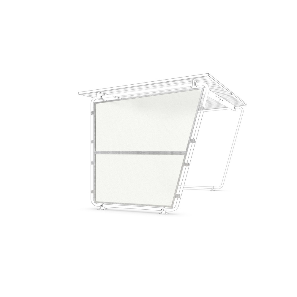 wsm® Überdachung Siegen einseitig Seitenwand Polyester Produktbild img1 L
