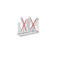 wsm® Anlehnparker,zweiseitig 45..XBF Produktbild img1 S