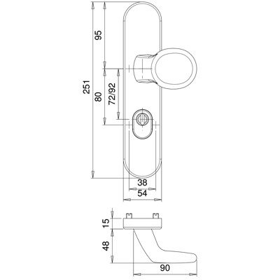 Produktbild von edi - Kombi-WSG Metis 8722/0272,LS/Ros.,15mm,ES1,ZA/PZ 72/8,F1 elox.,TS 35-45