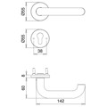 Produktbild von edi - Kombi-WSG Metis 8722/0272,LS/Ros.,15mm,ES1,ZA/PZ 72/8,F1 elox.,TS 35-45