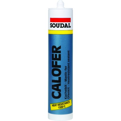 Produktbild von SOUDAL® - Calofer Hochtemperatur Dichtungskitt 300ml Temp bis +1500ºC