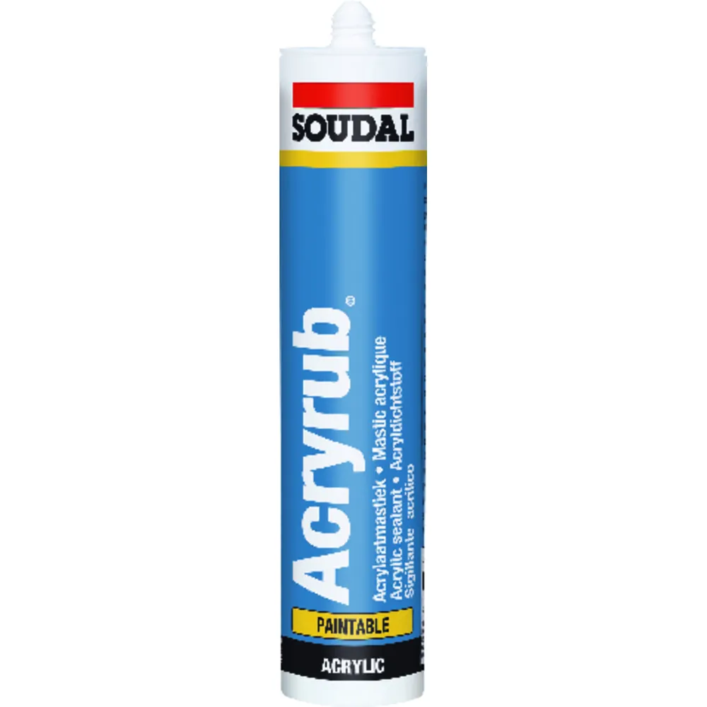 SOUDAL Acryl-Dichtungsmasse 310ml, weiß Produktbild img1 L