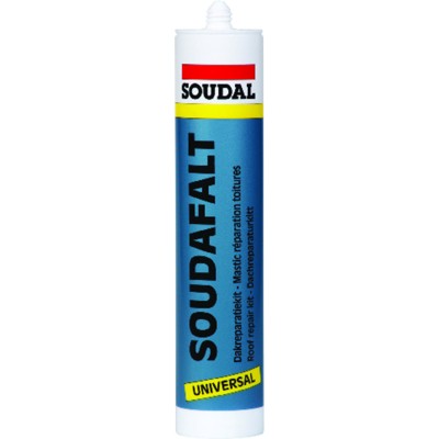 Produktbild von SOUDAL® - Soudafalt 1K Bitumendichtstoff schwarz plasto-elastisch 310ml Kartusc