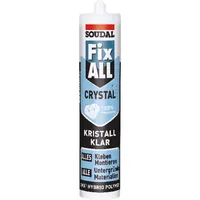 SOUDAL Fix ALL CRYSTAL 290ml glasklar Produktbild