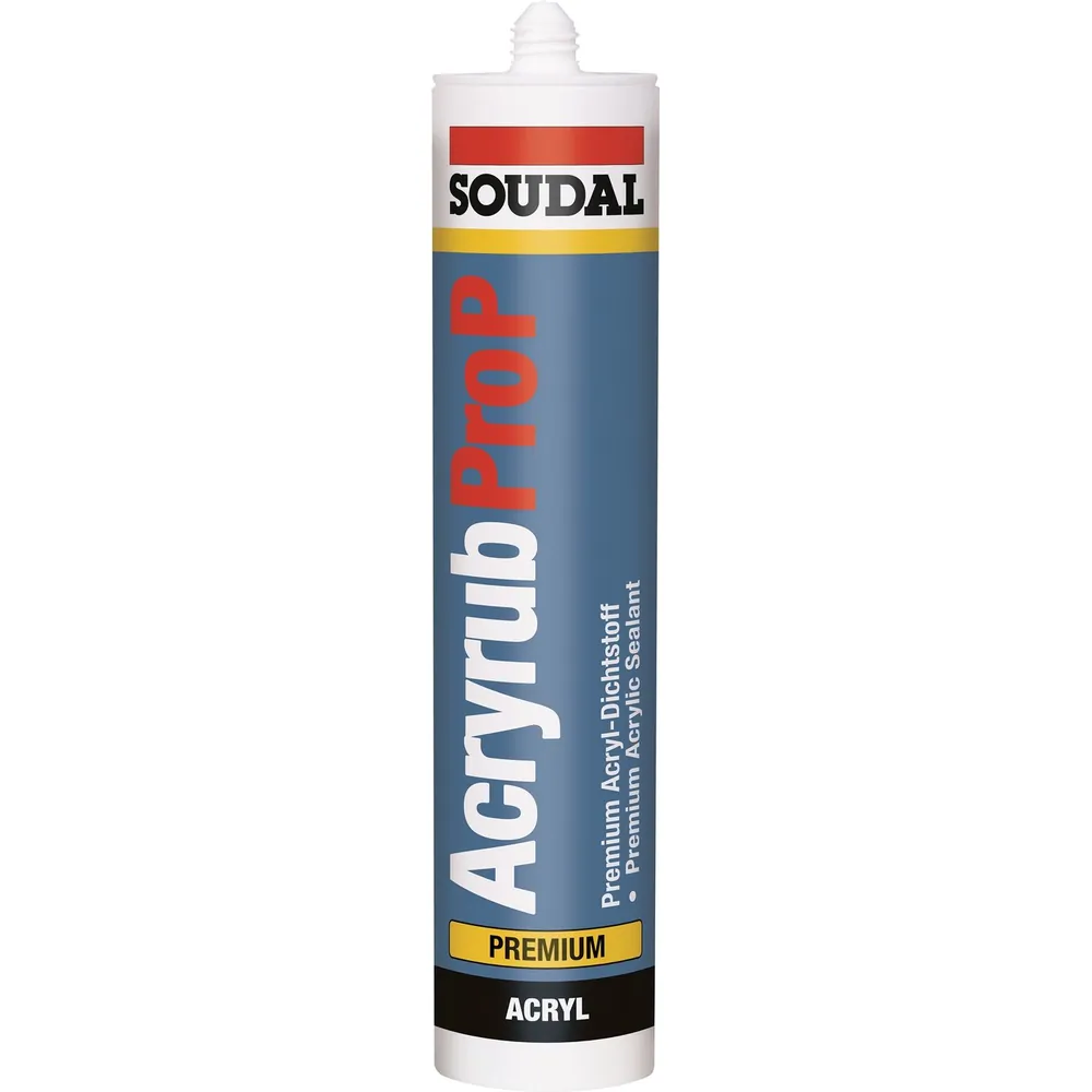 SOUDAL Acryl-Dichtungsmasse 310ml weiß Produktbild img1 L