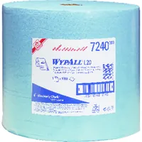WYPALL Wischtücher L10 EXTRA +, 1-lagig blau, perforiert, 33 x 38cm 1000 Blatt Produktbild