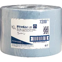 WYPALL Wischtücher L10 EXTRA +, 1-lagig blau, perforiert, 23,5 x 38cm 1000 Blatt Produktbild
