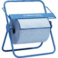 Kimberly-Clark Wandhalter für Wischtuchrollen, Großrolle, Stahlrohr, mobil/immobil, blau Produktbild img1 S