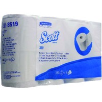 Produktbild von Scott® - Toilet Tissue 350 2-lagig weiß 350 Blatt