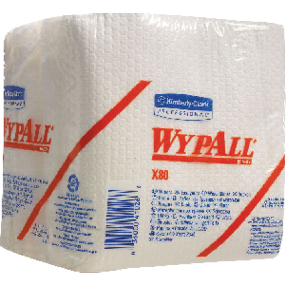WYPALL® Wischtücher X80, weiß, 200 Stück Produktbild img2 L