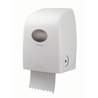 Produktbild von Kimberly-Clark® - Rollenhandtuchspender AQUARIUS* SLIMROLL*, Kunststoff, weiß