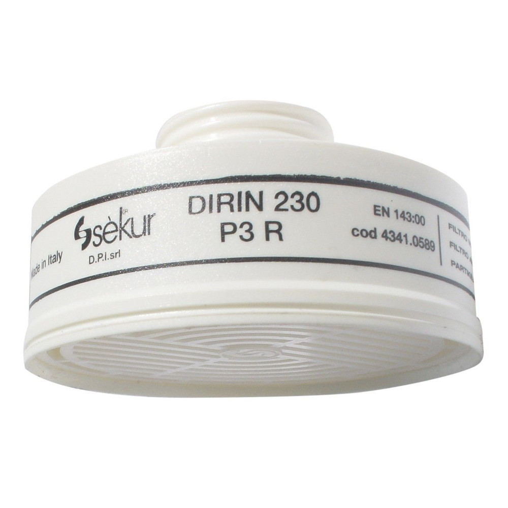 sekur Partikelfilter DIRIN 230, P3, Rundgewinde Rd40 DIN EN 148-1, 66g Produktbild img1 L