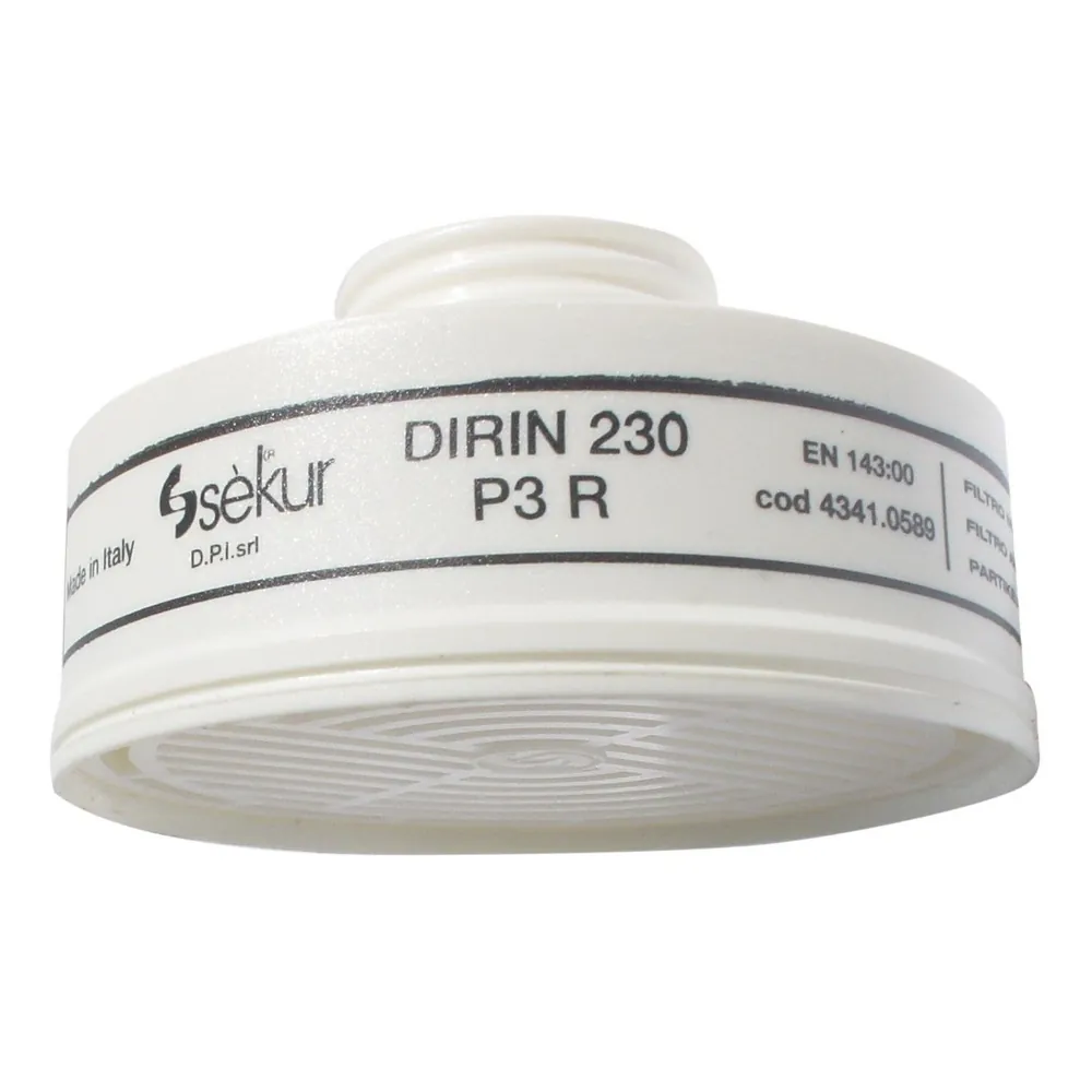 sekur Partikelfilter DIRIN 230, P3, Rundgewinde Rd40 DIN EN 148-1, 66g Produktbild img1 L
