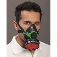 Produktbild von sekur - Halbmaske Polimask 230,Gew. 145, 4-Punkt-Bebänderung