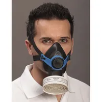 sekur Halbmaske Polimask 330,Gew. 145, 4-Punkt-Bebänderung Produktbild