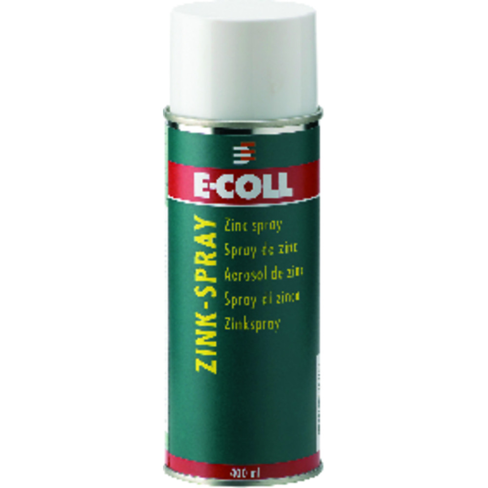 E-COLL Zink-Spray grau matt, wasserbeständig, rostschützend 400ml Ddose Produktbild img2 L