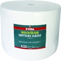 Produktbild von E-COLL - Wischtuch Softvlies Classic weiß, Zellstoffvlies, 700 Stück 30 x 38cm