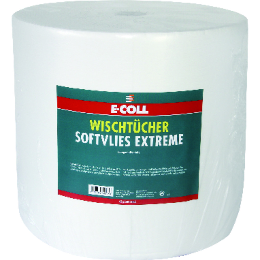 E-COLL Wischtuch Softvlies Extreme weiß, Viskosevlies, 500 Stück 30 x 38cm Produktbild img2 L