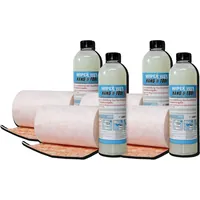 WIPEX WET Hand + Tool 4 Rollen + 4 Flaschen Nachfüllpack Produktbild