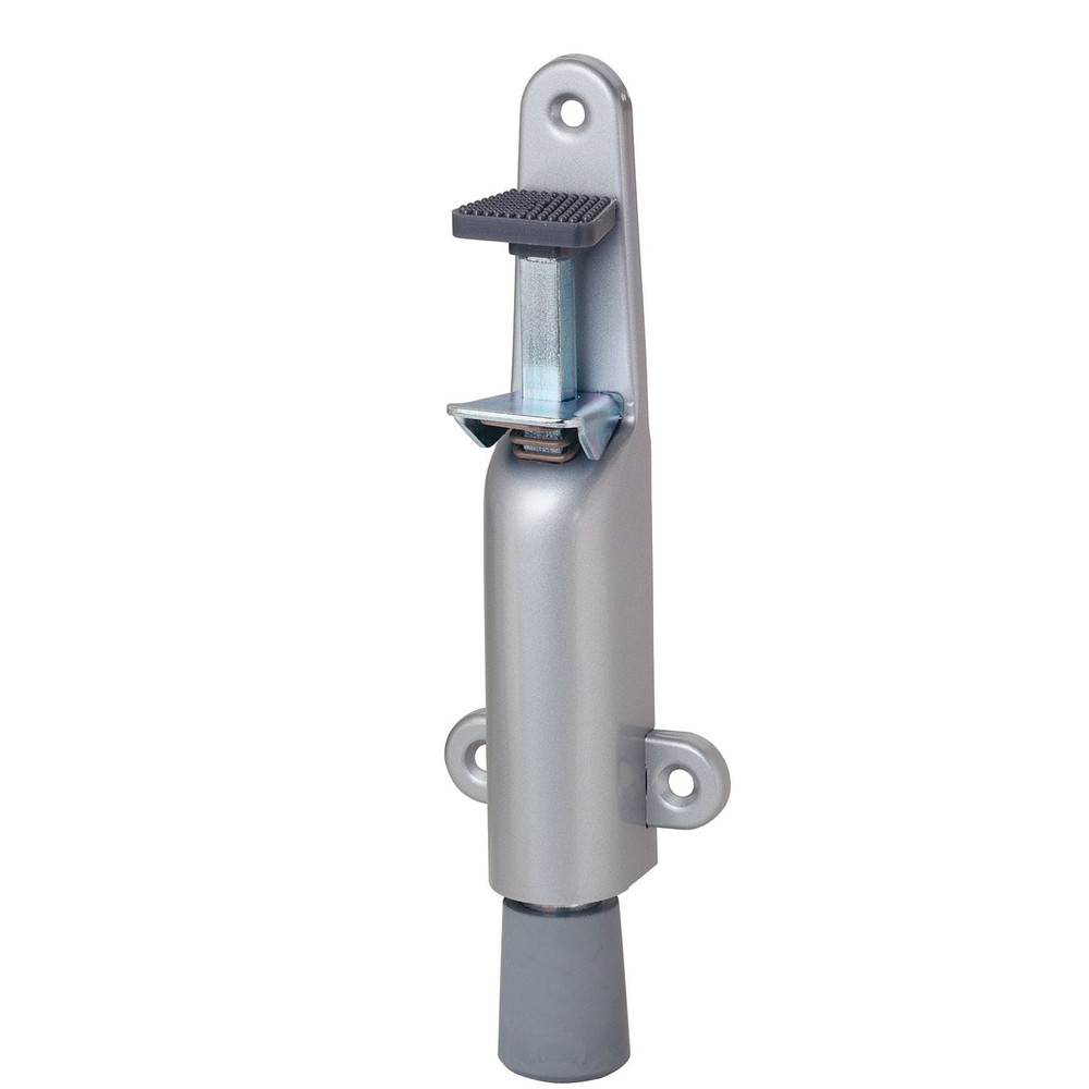 KWS OT-Türfeststeller, mit Tretbolzen, Hub 30mm, 1026, silberfarbig einbrennlackiert Produktbild img1 L