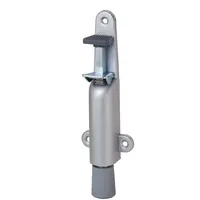 KWS OT-Türfeststeller, mit Tretbolzen, Hub 30mm, 1026, silberfarbig einbrennlackiert Produktbild