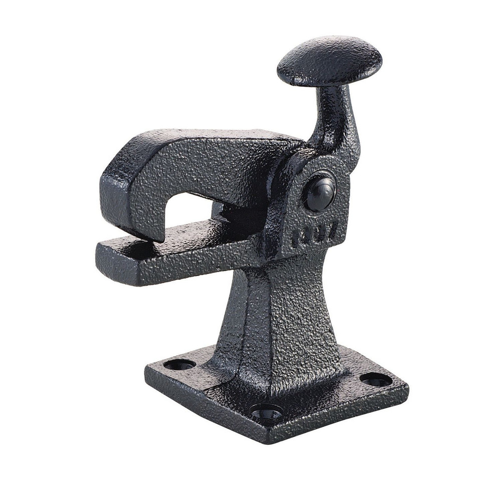 KWS Torfeststeller,1307,mit Anschraubplatte,Temperguss schwarz,B34mm,H100mm,L106mm Produktbild img1 L