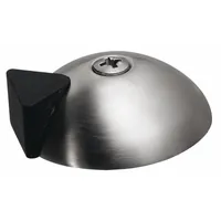 Produktbild von KWS - Bodentürstopper, 2003,H 20mm,Ø 60mm, mit Verdrehsicherung, edelstahl gesc