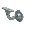 KWS GA-Handlaufstütze, 4513, mit flacher Auflage, Aluminium, silber einbrennlackiert Produktbild