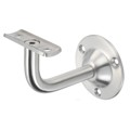 Produktbild von KWS - 4524 Handlaufstütze Stahl, silber für 75mm Wandabstand