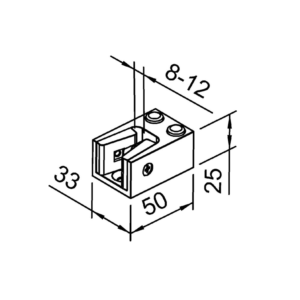 HELM OT-Anschlagpuffer, 200, zum Aufschrauben, Aluminium, edelstahloptik eloxiert Produktbild img2 L