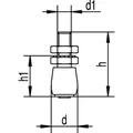 HELM Schiebetor-Führungsrolle, 449 S, für U-Schiene 440 Produktbild img2 S