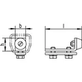 HELM Schiebetor-Schienenstopper,1300 P,Stahl galvanisch verzinkt Produktbild img2 S