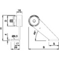 Produktbild von KWS - 8307Endst.schräg,rszeig.Ø35x1,5mmRohr