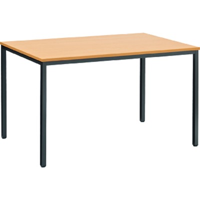 Produktbild von null - Mehrzwecktisch1200 x 800mm schwarz 19mm