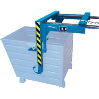 BAUER Traverse zum Auskippen BSK, blau RAL 5012 Produktbild