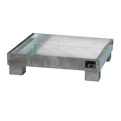 Produktbild von BAUER - Auffangwanne ohne Gitterrost 900 x 800 x 220mm verzinkt