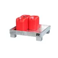 Produktbild von BAUER - Auffangwanne ohne Gitterrost 900 x 800 x 220mm verzinkt