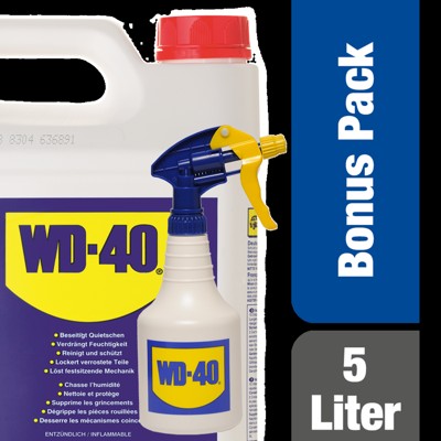 Produktbild von WD-40® - Multifunktionsprodukt classic im 5 Liter Kanister mit Zerstäuber