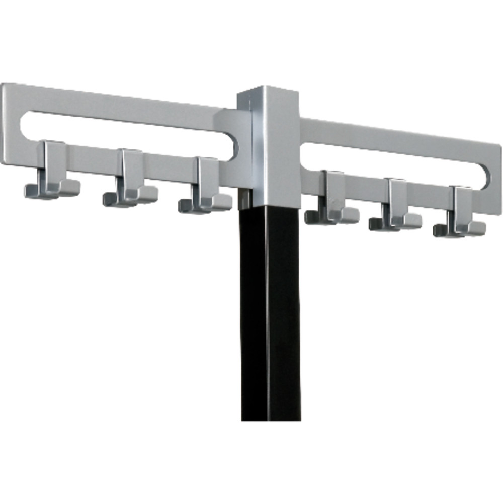 kerkmann Garderobenständer H 1800mm Alusilber/s Produktbild img1 L