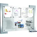 kerkmann Infoboard Look 1060 x 840mm satinierte Glasplatte Produktbild