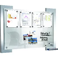 kerkmann Infoboard Look 1060 x 840mm satinierte Glasplatte Produktbild