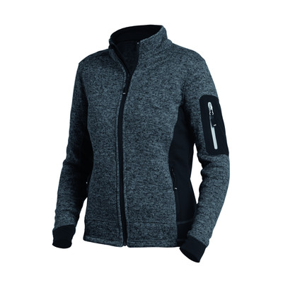 Fhb Wetter- Und Kälteschutz-Fleecejacke Marieke, Anthrazit/schwarz, Größe Xl