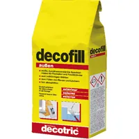 decotric Decofill Spachtelmasse für außen, 1kg Produktbild