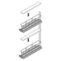 HETTICH Auszugsrahmen-Einlegeboden, Cargo IQ plus 150 9077601, Kunststoff transluzent Produktbild img2 S