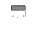 Produktbild von HETTICH - MB-Gewindehülse, M4, 18mm, Bohr Ø 5mm, 64908, Stahl, verzinkt