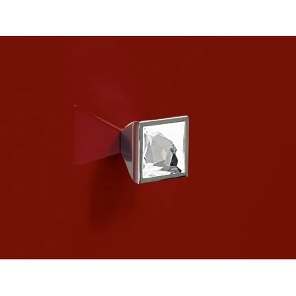 HETTICH MB-Knopf, Sava, 9113696,B 25mm,L 173mm,H 126mm, Zink glanz verchromt Produktbild img3 L