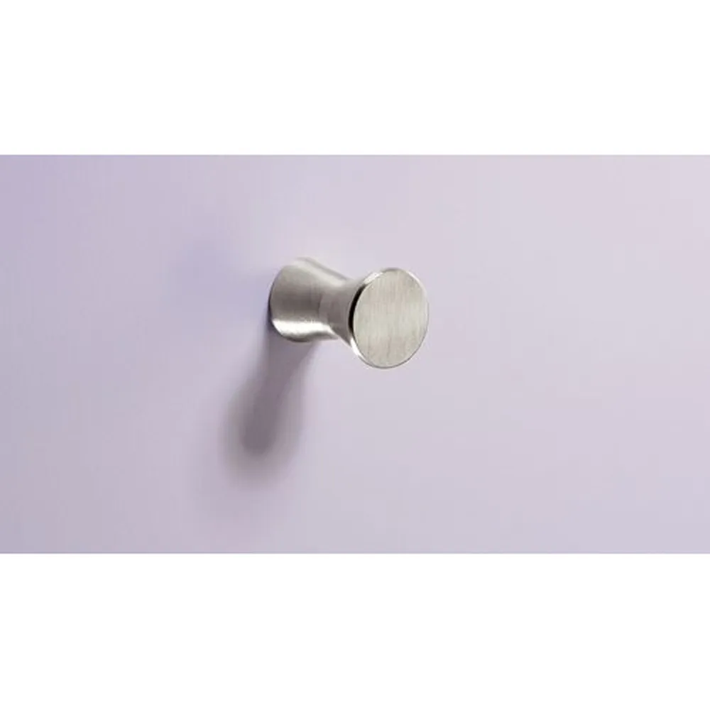 HETTICH MB-Knopf, Sion, 9113564,Ø 16mm,H 23mm, Edelstahl, edelstahl gebürstet Produktbild img3 L