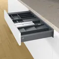 Produktbild von HETTICH - Schubkasten-Besteckeinsatz,OrgaTray 270,9278292,NL 500mm,Buche anthra