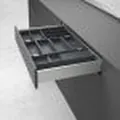 Produktbild von HETTICH - Schubkasten-Besteckeinsatz,OrgaTray 270,9278292,NL 500mm,Buche anthra