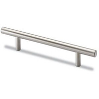 Produktbild von HETTICH - MB-Stangengriff, Hale, 9070810,Ø12x128mm,H35mm, matt vernickelt